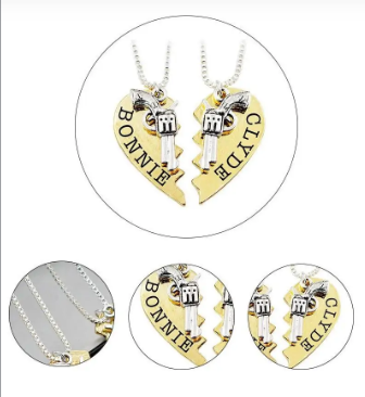 Bonnie & Clyde Necklace Set